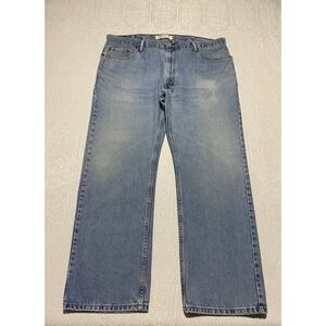 Levi's 505 Straight Fit Jeans Men's 40x30 Light‎ Wash Denim Classic